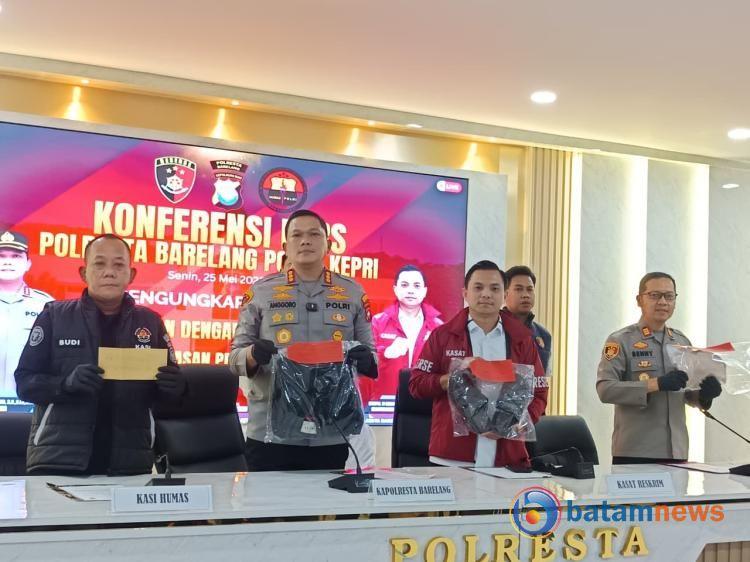 Polisi Tangkap Maling Spesialis Mobil Tak Terkunci yang Beraksi di Perumahan Elit Batam