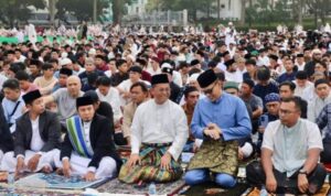 Ribuan Jamaah Padati Dataran Engku Putri Batam untuk Salat Iduladha 1447 Hijriah