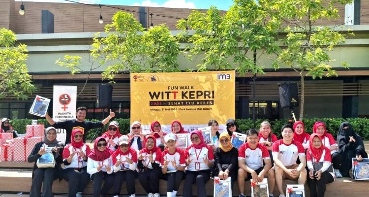 Ratusan Warga Meriahkan Fun Walk Hari Tanpa Tembakau Sedunia di Batam, Kampanyekan Gaya Hidup Sehat
