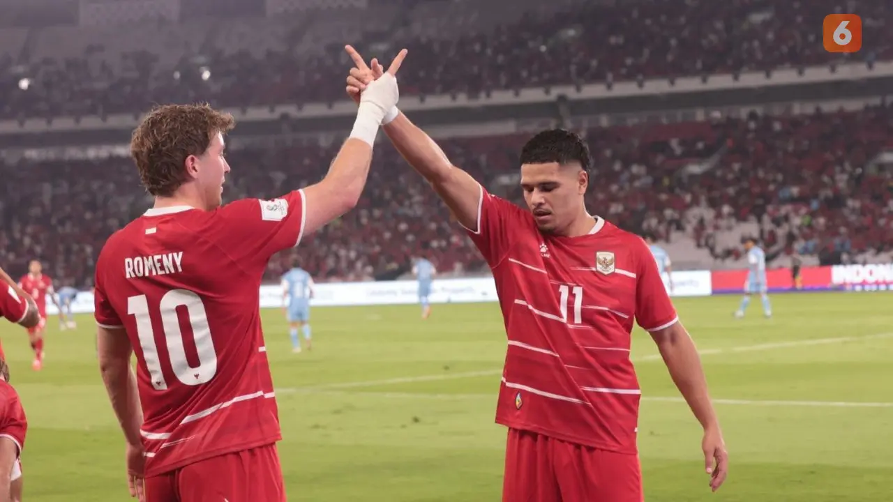 Timnas Indonesia Tekuk Singapura 2-0, Buntuti Malaysia di Grup A FIFA ASEAN Cup 2026