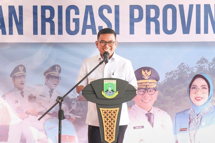 Andra Soni Resmikan 7 Daerah Irigasi, Ratusan Hektare Sawah Banten Kini Terlayani